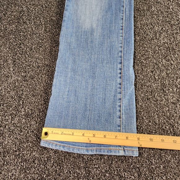 Old Navy Jeans Women's 12 Blue Denim Midrise The Sweetheart Bootcut 33x32 - Picture 6 of 11
